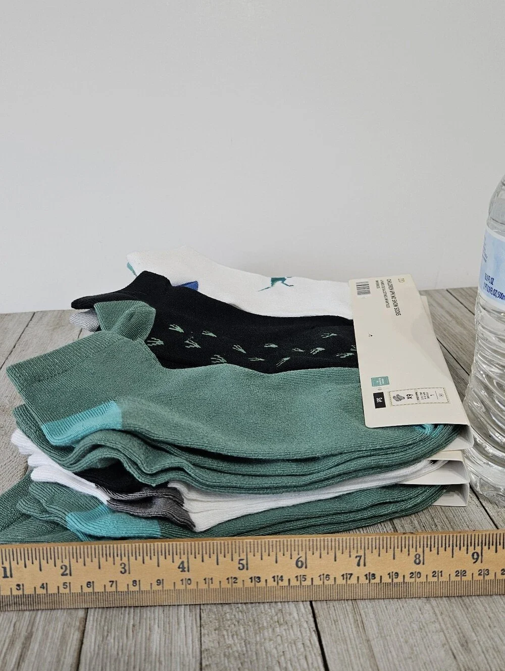3 - 6 Packs Low Cut Socks Size L 6X Boys 12-14 Girls 8-10  No Show Socks by L&D